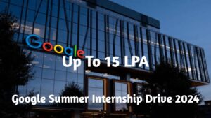 Google Summer Internship Recruitment 2024